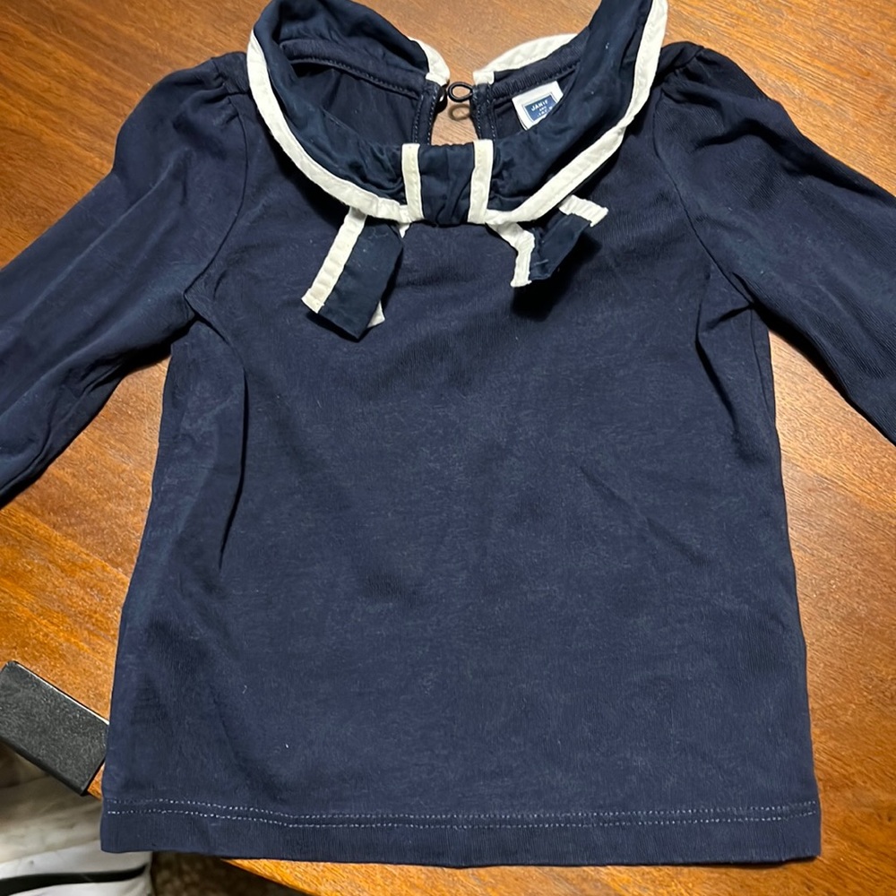 Janie and Jack long sleeve baby girl!